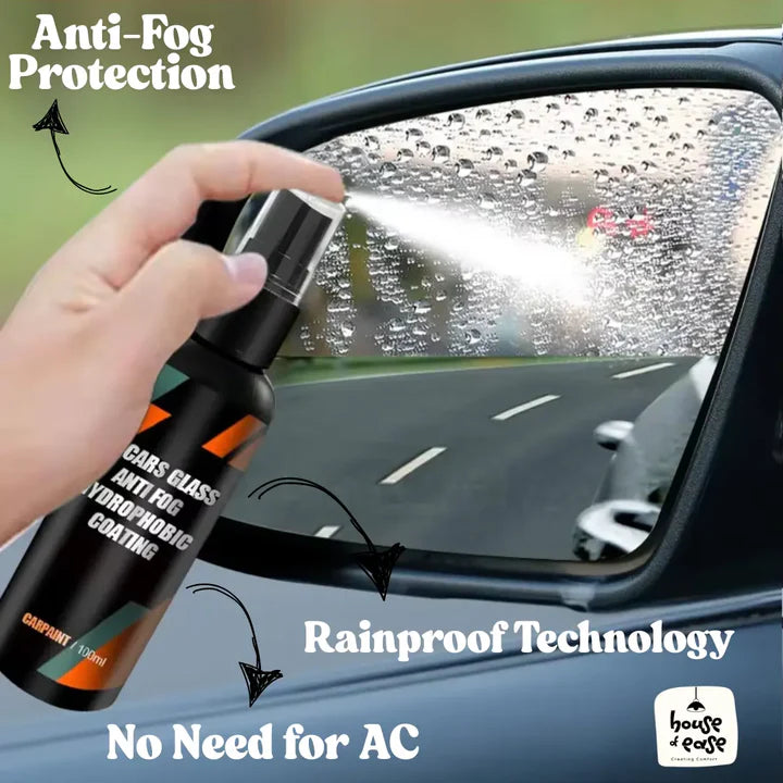 Car Glass Anti- Fog Hydrophobic Coating 100ML 🔥 Buy 1 Get 1 Free 🔥