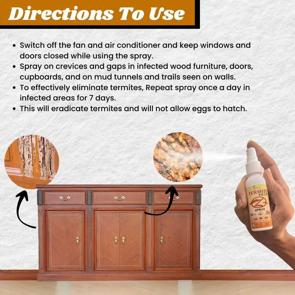 Termite Killer Spray - Effective Pest solution for your home (️🔥Buy 1 Get 2 Free️🔥)