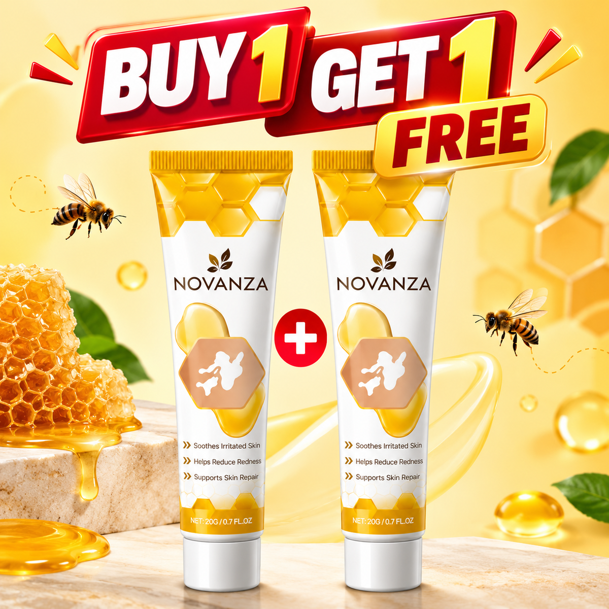 Novanza's Vitiligo Cream (Buy 1 Get 1 Free)