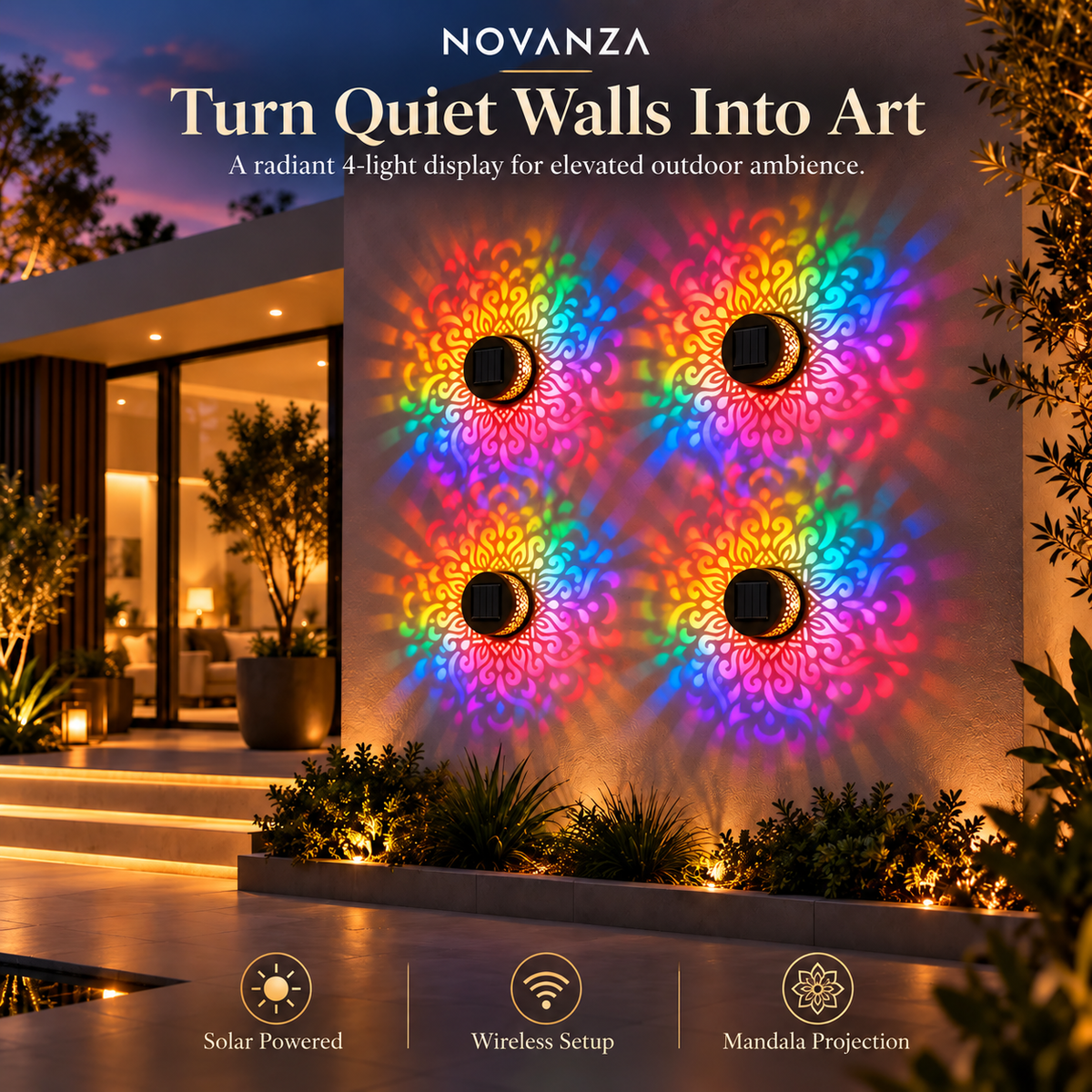 Novanza's Solar Mandala Light