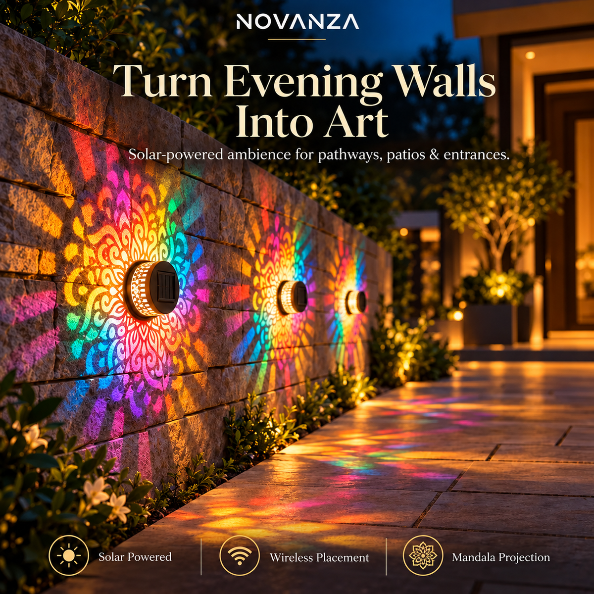 Novanza's Solar Mandala Light