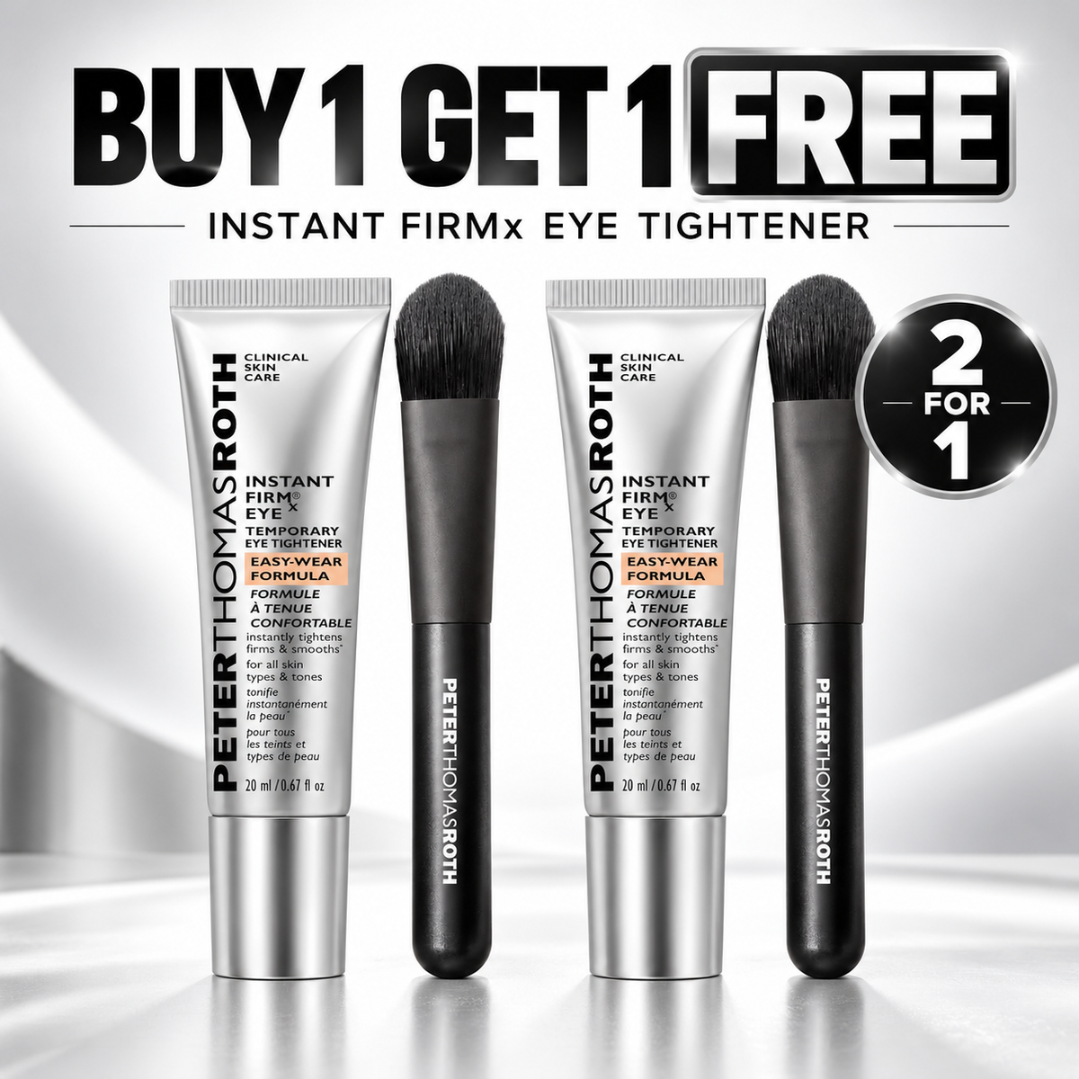Peter Thomas Roth Instant FIRMx Eye Tightener (Buy 1 Get 1 Free)