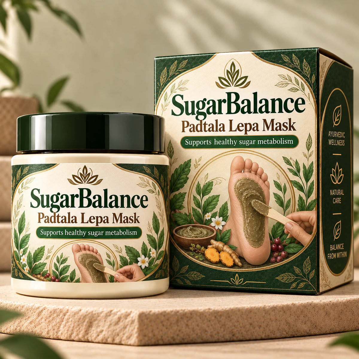Sugar Balance Padtala Lepa Foot Mask (Buy 1 Get 1 Free)