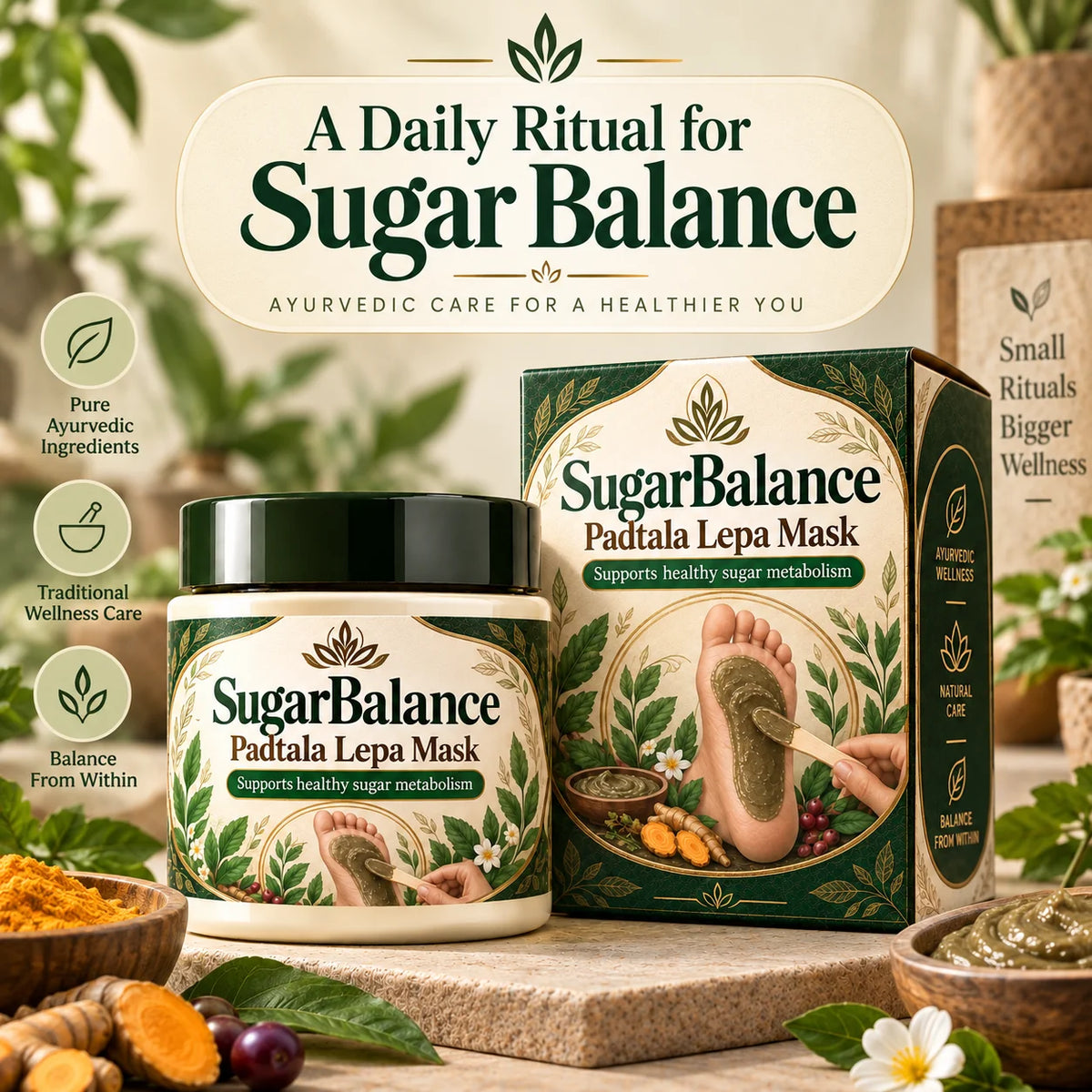 Sugar Balance Padtala Lepa Foot Mask (Buy 1 Get 1 Free)