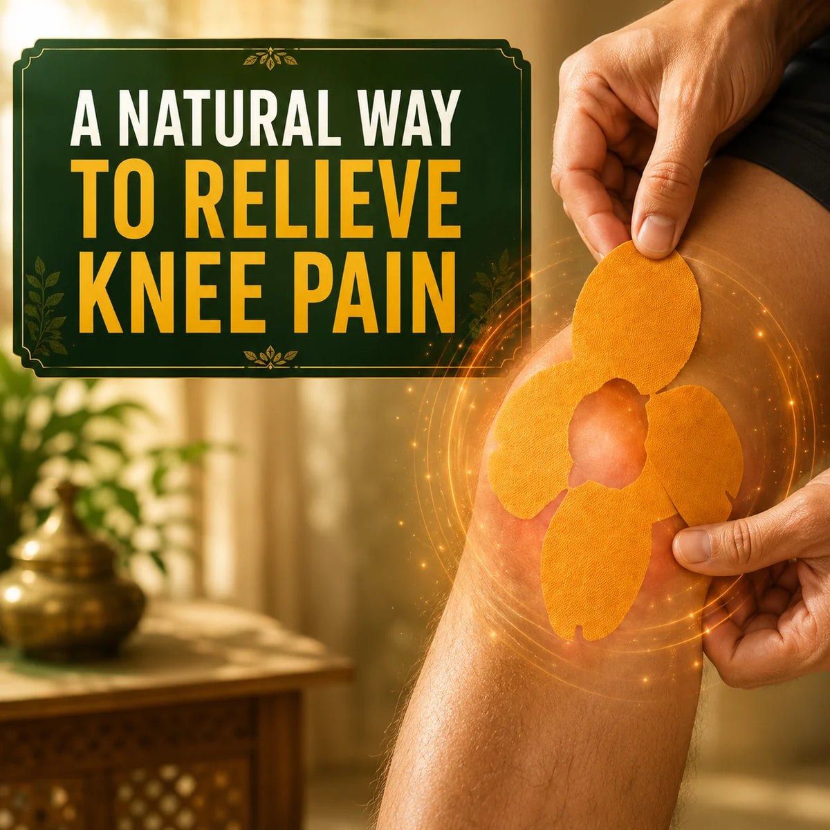 Turmeric Knee Pain Relief Patches (Buy 1 Get 1 Free)