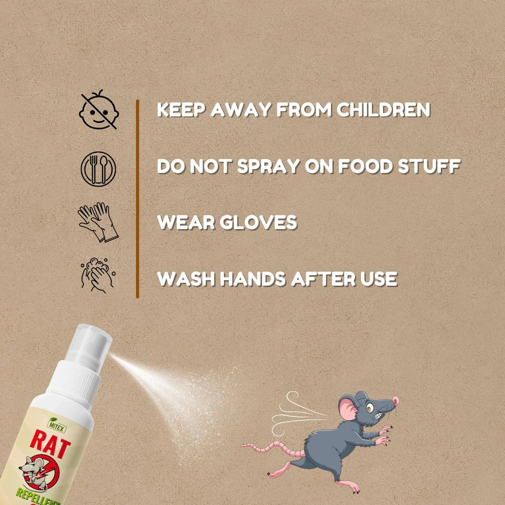 Rat Repellent Spray – Safe, Effective, and Eco-friendly (🔥Buy 1 Get 2 Free🔥)