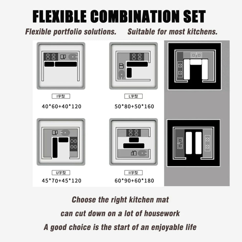 Anti Slip Kitchen Floor Mat