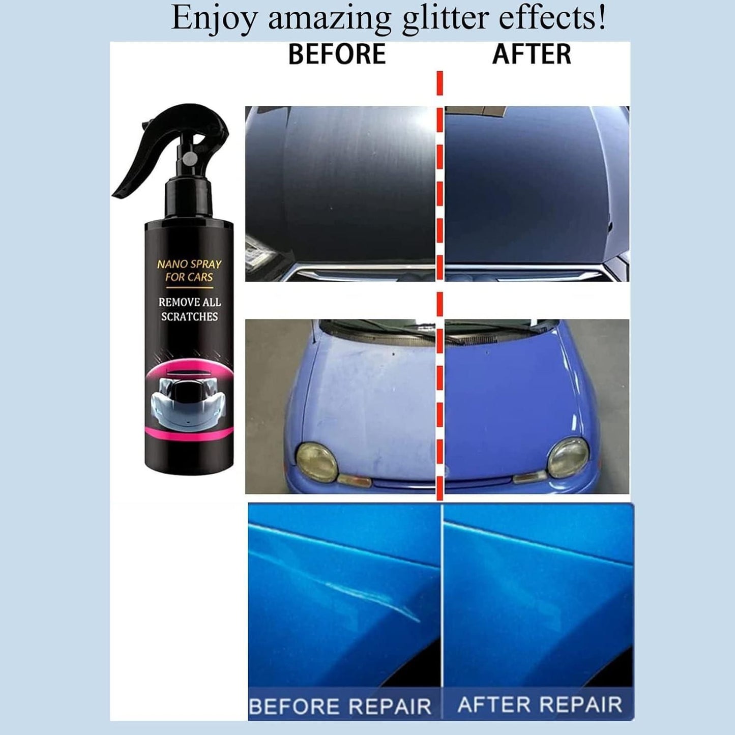 Car Scratches Repair Nano Spray (🔥Buy 1 Get 1 Free🔥)