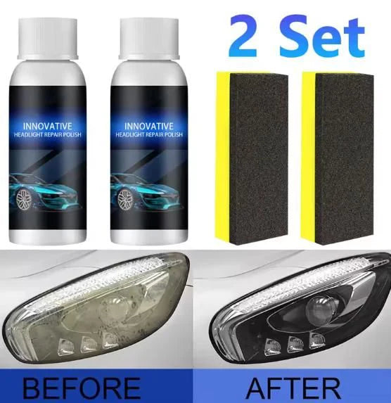 Car Headlight Repair Fluid, Scratch Remover Buy 1 Get 1 Free