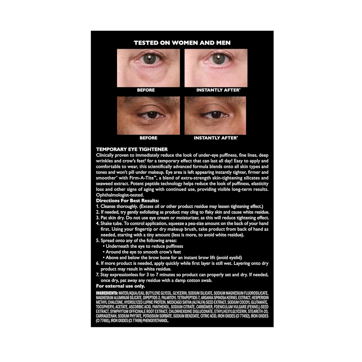 Peter Thomas Roth Instant FIRMx Eye Tightener (Buy 1 Get 1 Free)