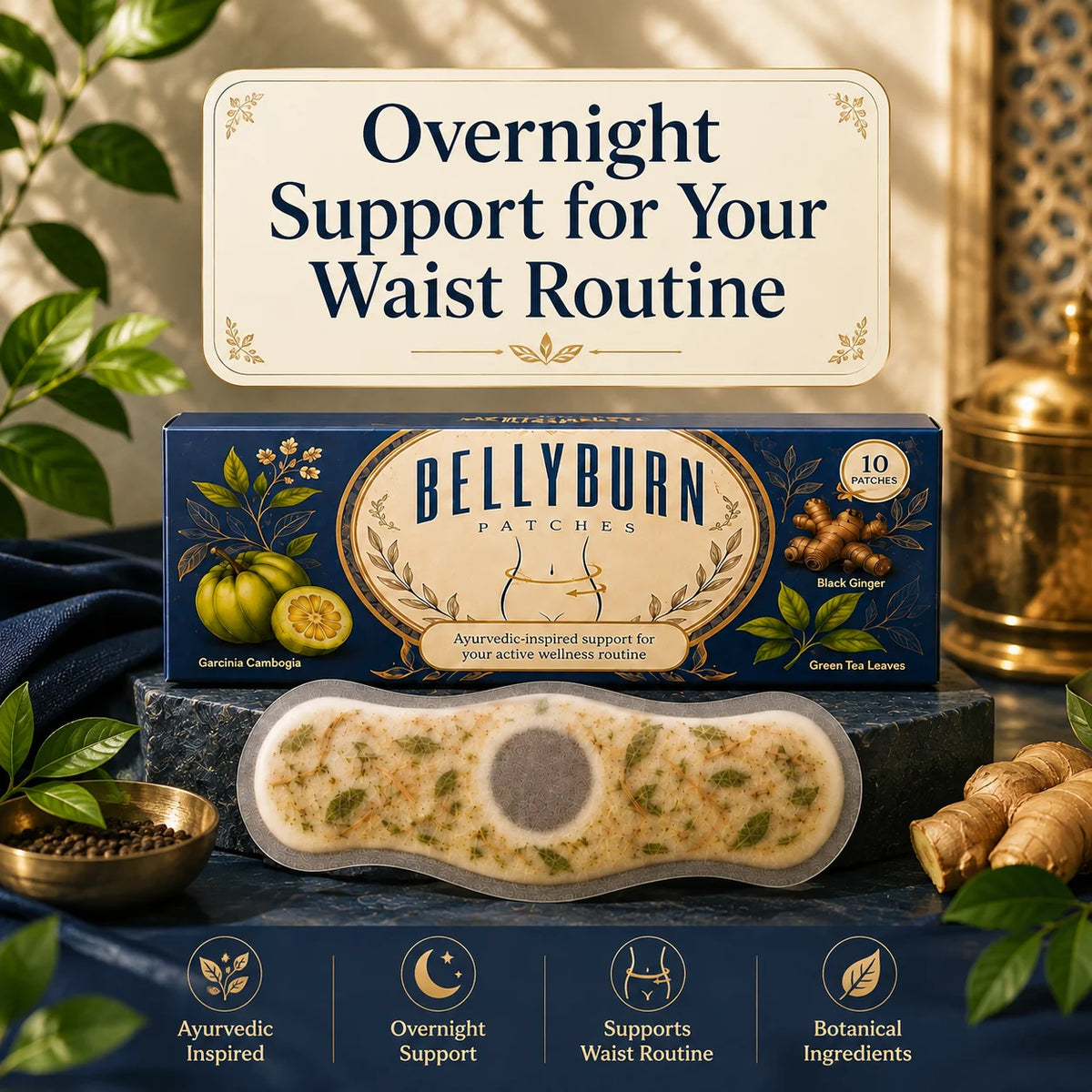 Belly Fat Burn Patches (45-Day Pack)