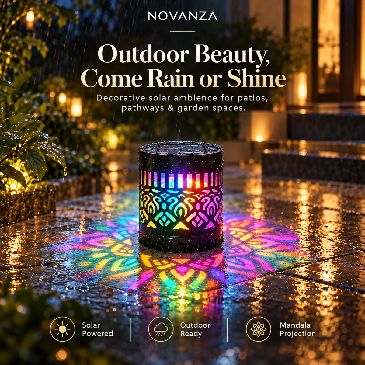Novanza's Solar Mandala Light