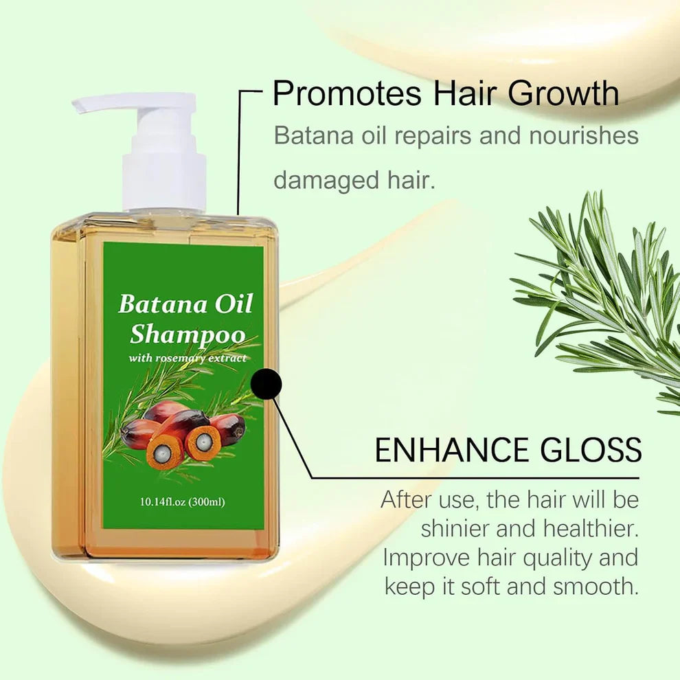 Batana Oil Shampoo for Hair Growth with Rosemary Extract (✨Buy 1 Get 1 Free✨)🌱