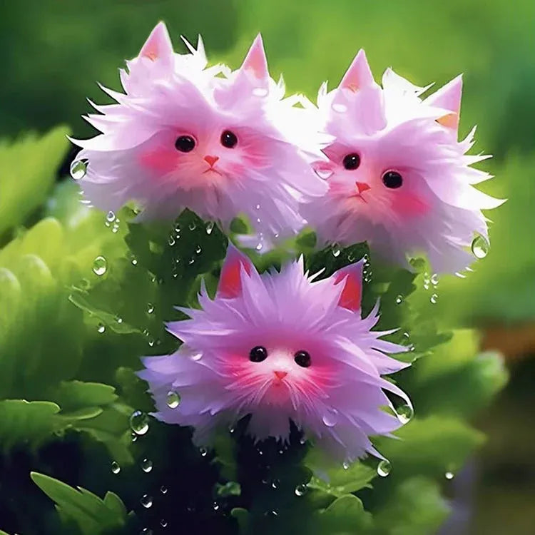 🐱Magical plants! 🌈Cat's eye dazzling seeds🔥 Free Organic Pot Mix🔥